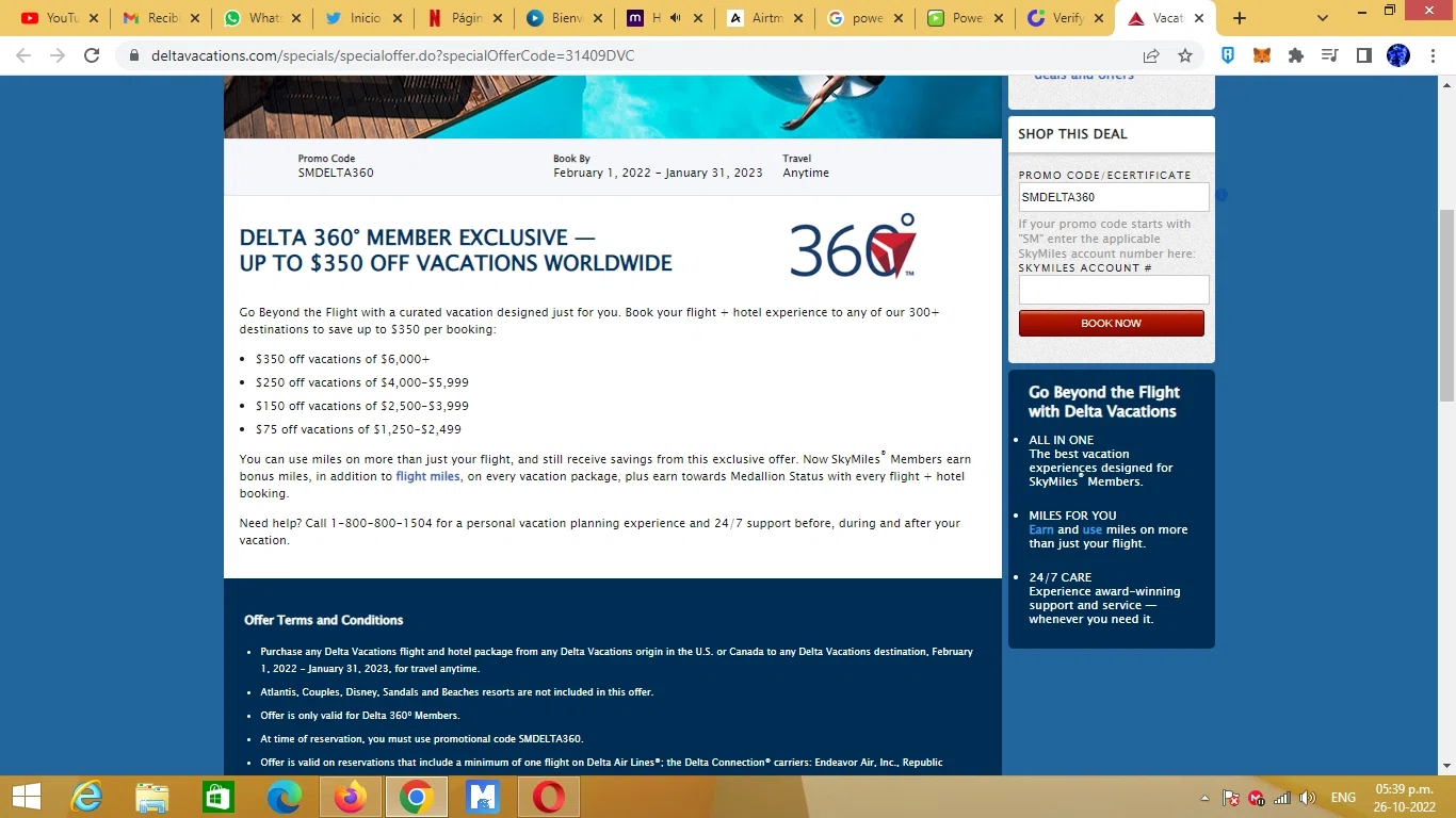 Delta Vacations Promo Codes 25 Off Coupons Jan 2025