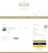Deluxe Decor coupon verification screenshot