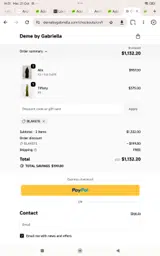 Blake15 coupon verification screenshot