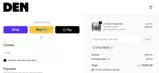 DEN coupon verification screenshot