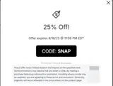Denver Broncos coupon verification screenshot