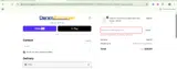 Dad30 coupon verification screenshot