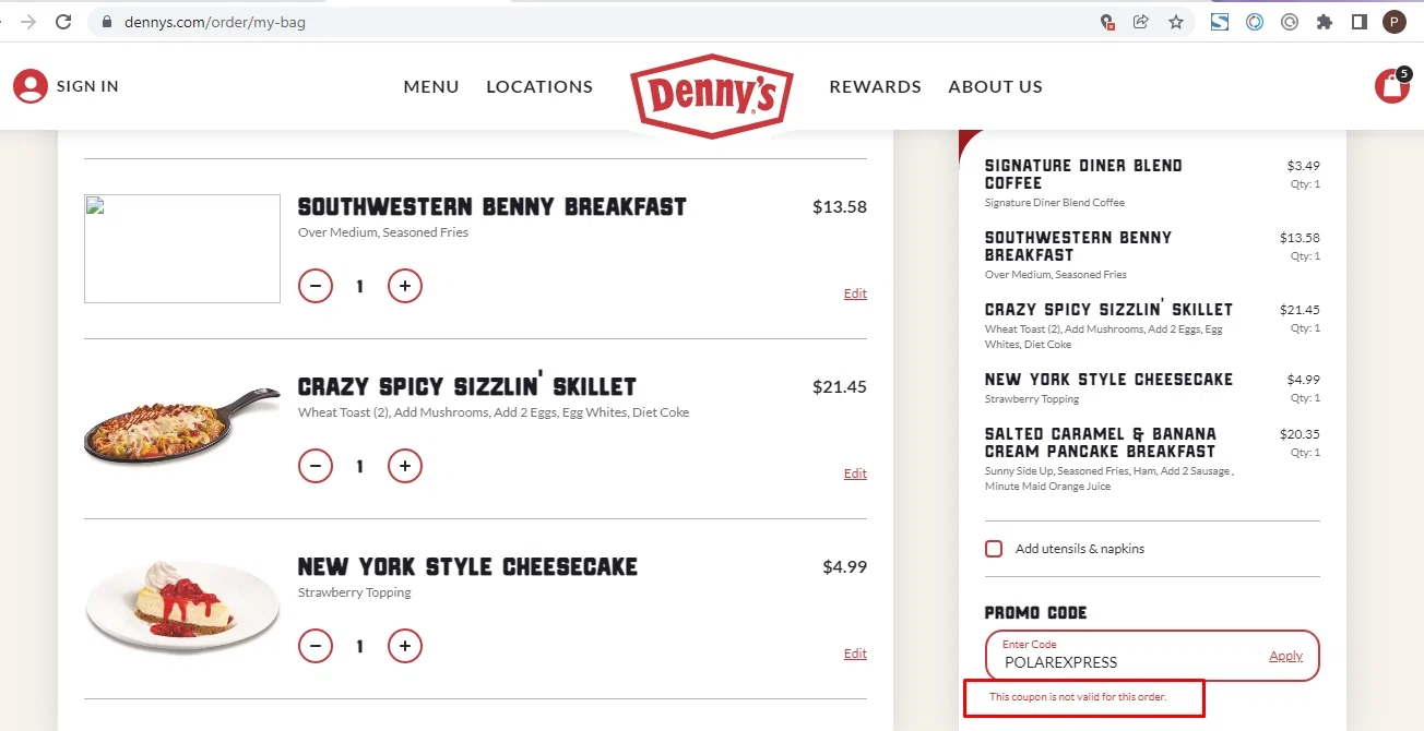 20 Off Denny's Promo Codes Jul 2022 SimplyCodes