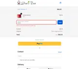 Den's Tea coupon verification screenshot
