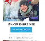 SANTA coupon verification screenshot