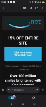 Sparkle coupon verification screenshot