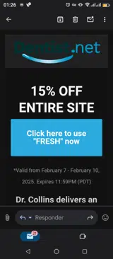 Fresh coupon verification screenshot