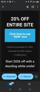 New coupon verification screenshot