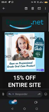 Dentist coupon verification screenshot