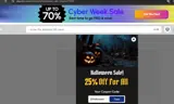 25Halloween coupon verification screenshot