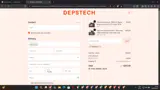 depstech coupon verification screenshot
