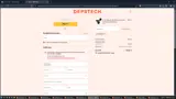 depstech coupon verification screenshot