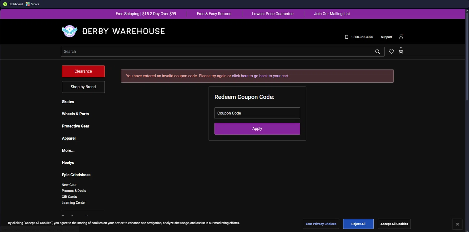 Derby Warehouse promo code screenshot showing code MEMORIAL applied at Derby Warehouse checkout page. Uploaded by SimplyCodes community member yunexxx on Feb 10, 2025