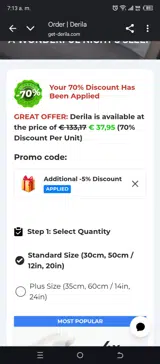 WANTTHAT coupon verification screenshot