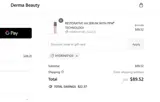 Hydrinity20 coupon verification screenshot