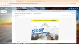 EARTHDAY15 coupon verification screenshot