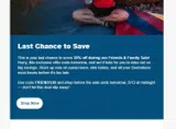 FRIENDS30 coupon verification screenshot