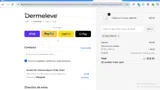 WELCOME15 coupon verification screenshot