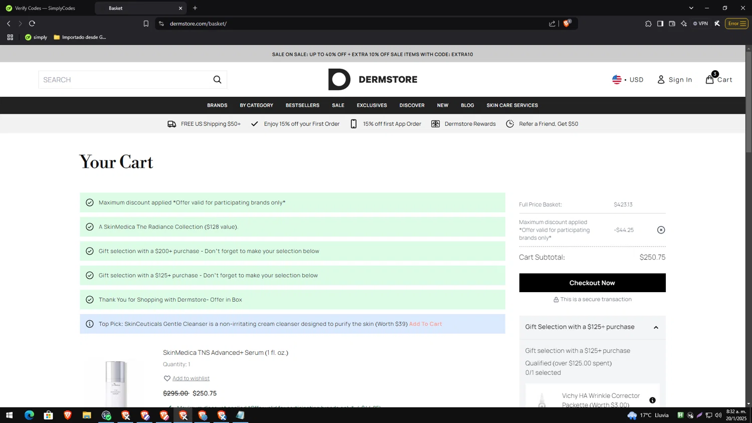 Dermstore Promo Codes (53 Verified) - 30% Off Jan 2025