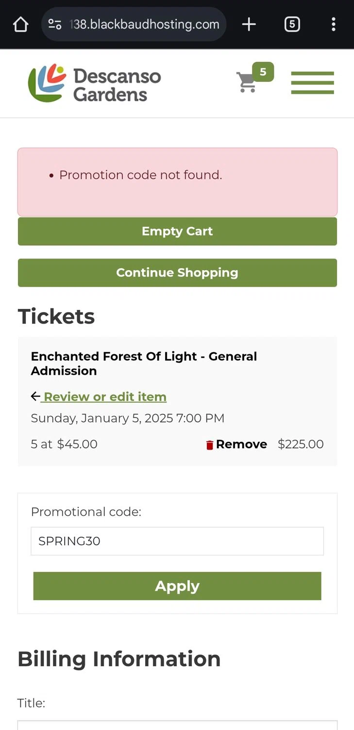 Descanso Gardens Discount Code: Unlock Savings Today!