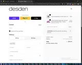 Desden coupon verification screenshot