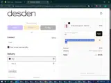 Desden coupon verification screenshot