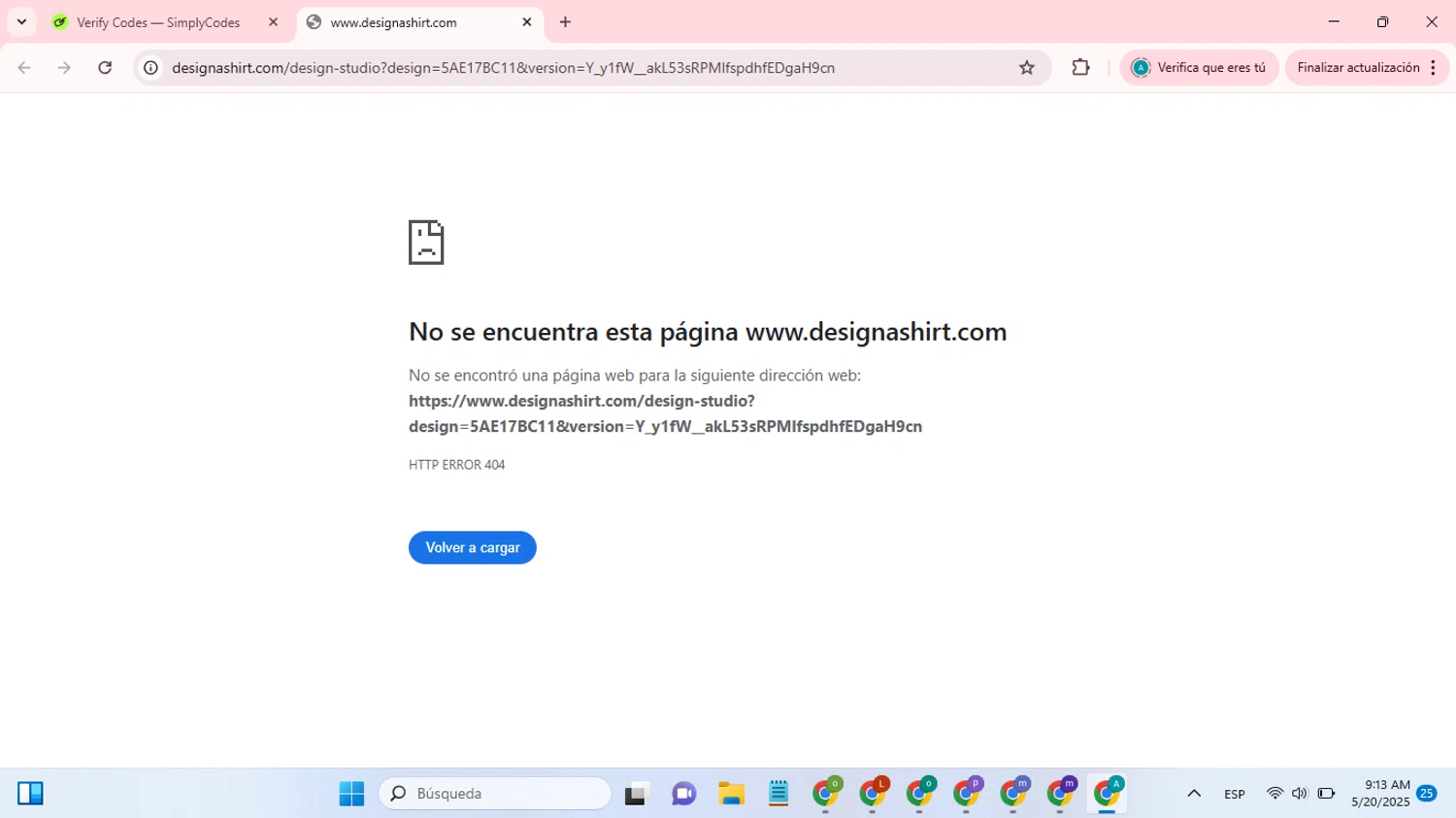 Design A Shirt promo code screenshot showing code SURPRISEME applied at Design A Shirt checkout page. Uploaded by SimplyCodes community member CodePioneer2274 on May 20, 2025
