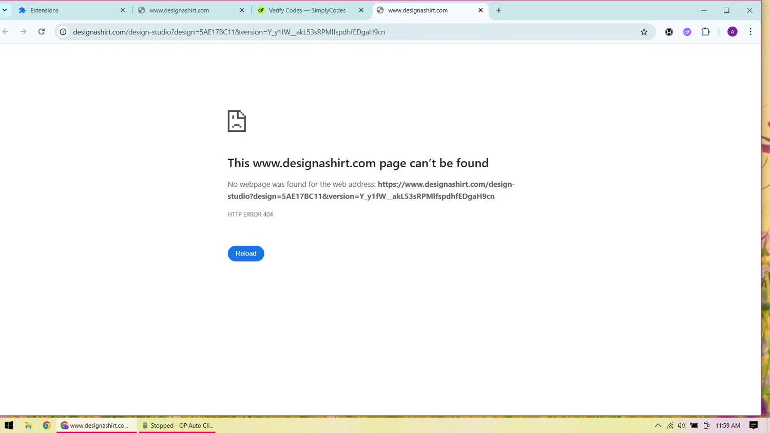 Design A Shirt promo code screenshot showing code SURPRISEME applied at Design A Shirt checkout page. Uploaded by SimplyCodes community member CashChaser7272 on May 20, 2025