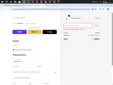 WELCOME10 coupon verification screenshot