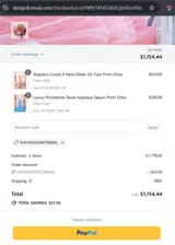 RAFADESIGNFORMAL coupon verification screenshot