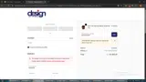 DESIGNTIIPII7 coupon verification screenshot