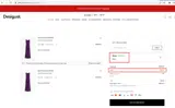 Desigual coupon verification screenshot