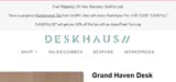 Deskhaus coupon verification screenshot