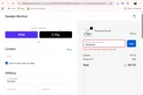 CYBERWEEK coupon verification screenshot
