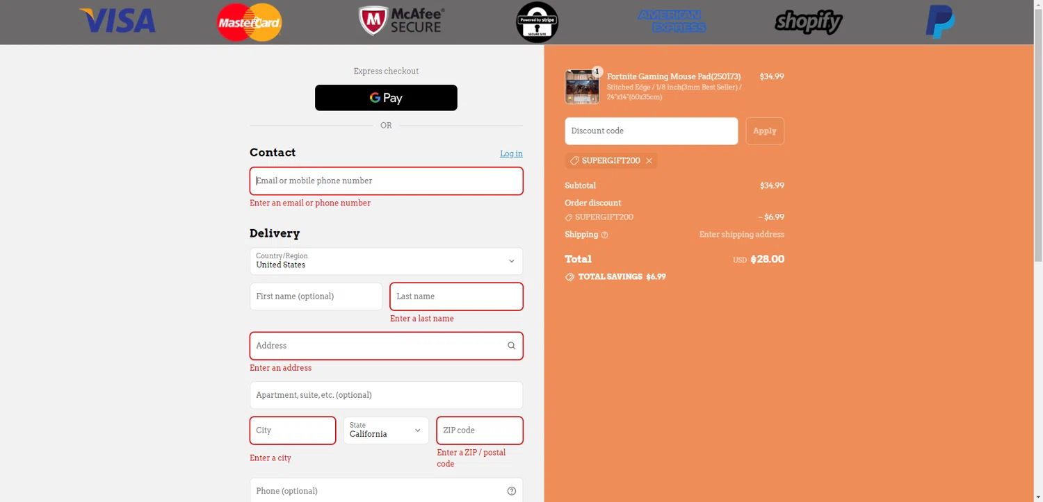 DeskTheme promo code screenshot showing code supergift200 applied at DeskTheme checkout page. Uploaded by SimplyCodes community member PromoAdmiral6652 on Aug 21, 2025