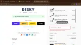 Desky USA coupon verification screenshot