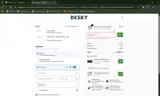 Desky USA coupon verification screenshot