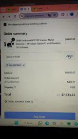 VALENTINE5 coupon verification screenshot