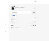 Detox coupon verification screenshot