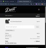 Welcome20 coupon verification screenshot