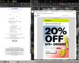 SUMMER20 coupon verification screenshot