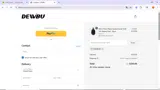 DEWBU20 coupon verification screenshot