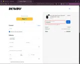 BOMBER50 coupon verification screenshot