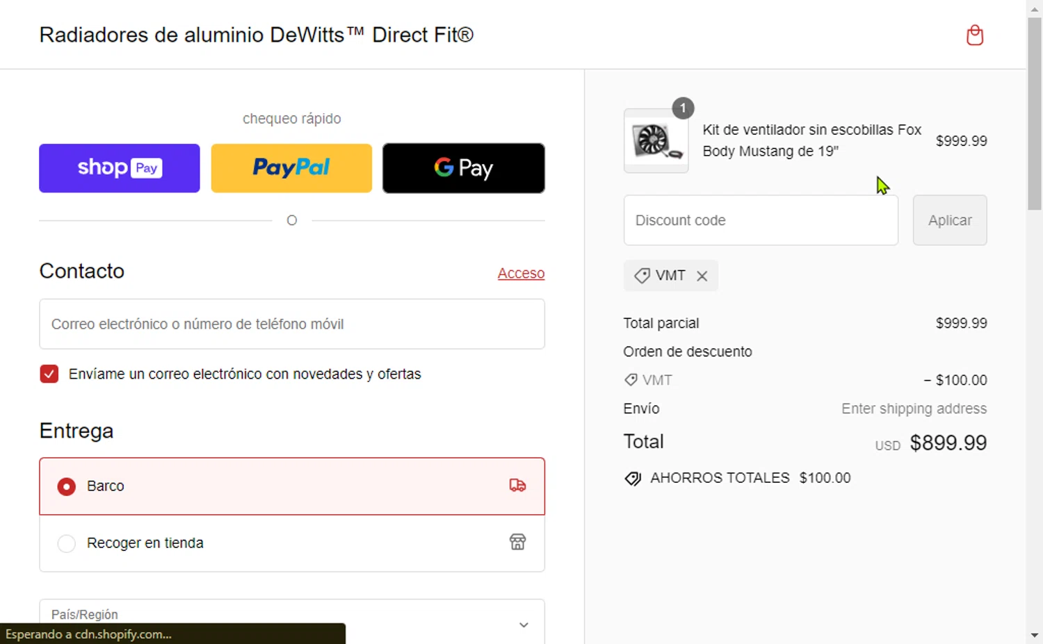 where to use Dinan promo code box