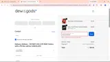 Dew of the Gods coupon verification screenshot