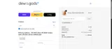 Dew of the Gods coupon verification screenshot