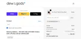 Dew of the Gods coupon verification screenshot