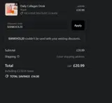 BANKHOL20 coupon verification screenshot