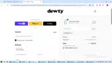 DEWTY25 coupon verification screenshot