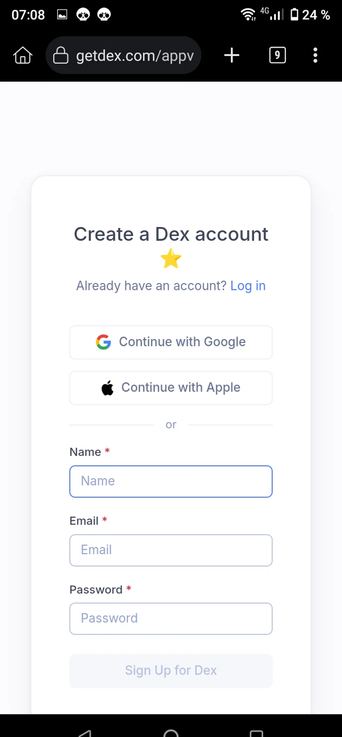 Dex PRM promo code screenshot showing code CYBER2024 applied at Dex PRM checkout page. Uploaded by SimplyCodes community member Enmanuel17 on Apr 6, 2025